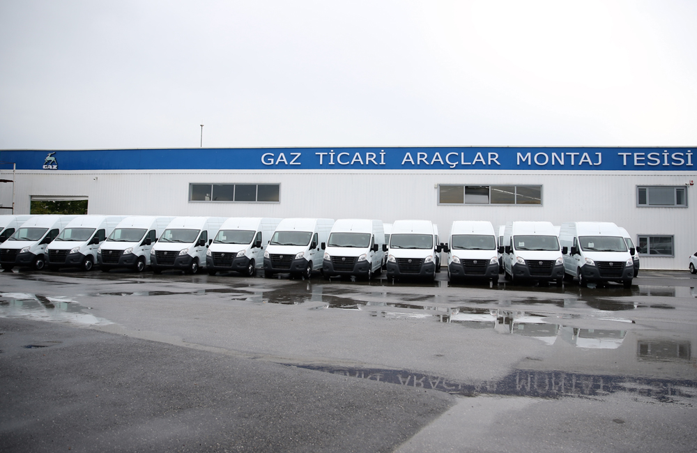 GAZ Grubu Türkiye'de yeni GAZelle NN üretimine başladı